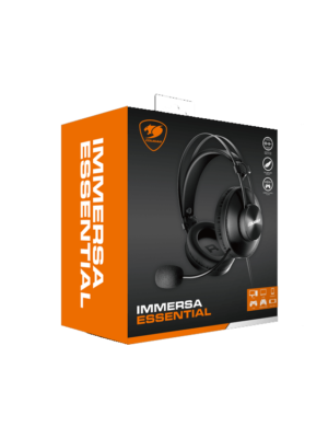 Plongez dans une expérience de jeu immersive avec le casque micro Cougar Gaming Immersa Essential, pour un son cristallin et un confort ultime.