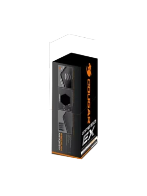 Tapis de souris Cougar Gaming Speed EX Medium - surface lisse en tissu, adhérence en caoutchouc, améliorez votre jeu
